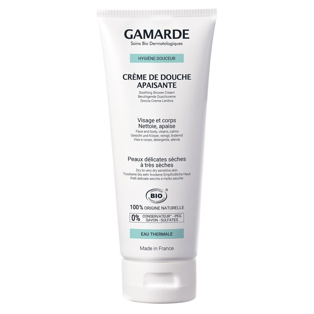 Gamarde, Hygiene, Bio, Lugnande, Duschkräm, 200 ml