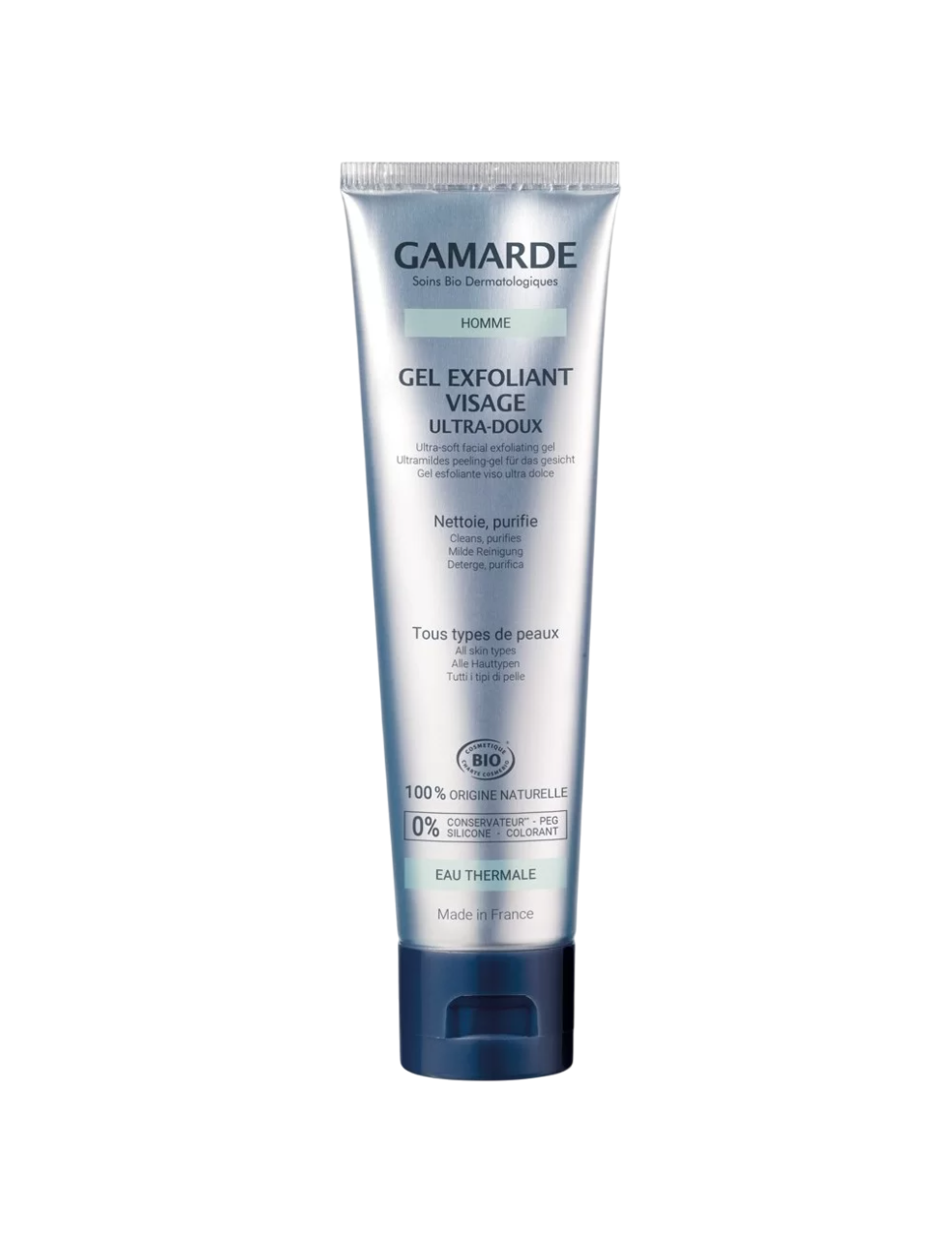 Gamarde, Men, Exfolierande gel, 100 ml