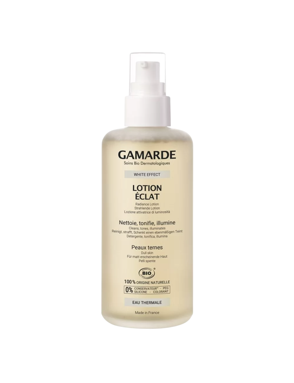 Gamarde, White Effect, Bio, Anti Fläck, Lotion, Ansikte, 200 ml