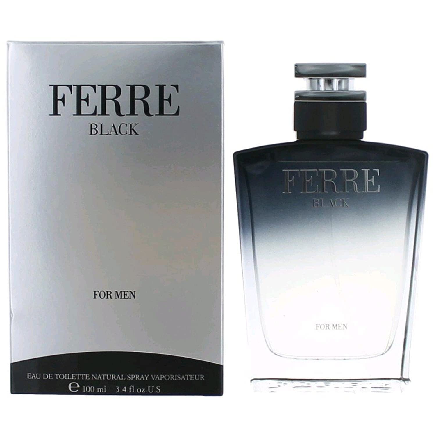 Gianfranco Ferre, Ferre Black, Eau de Toilette, För män, 100 ml