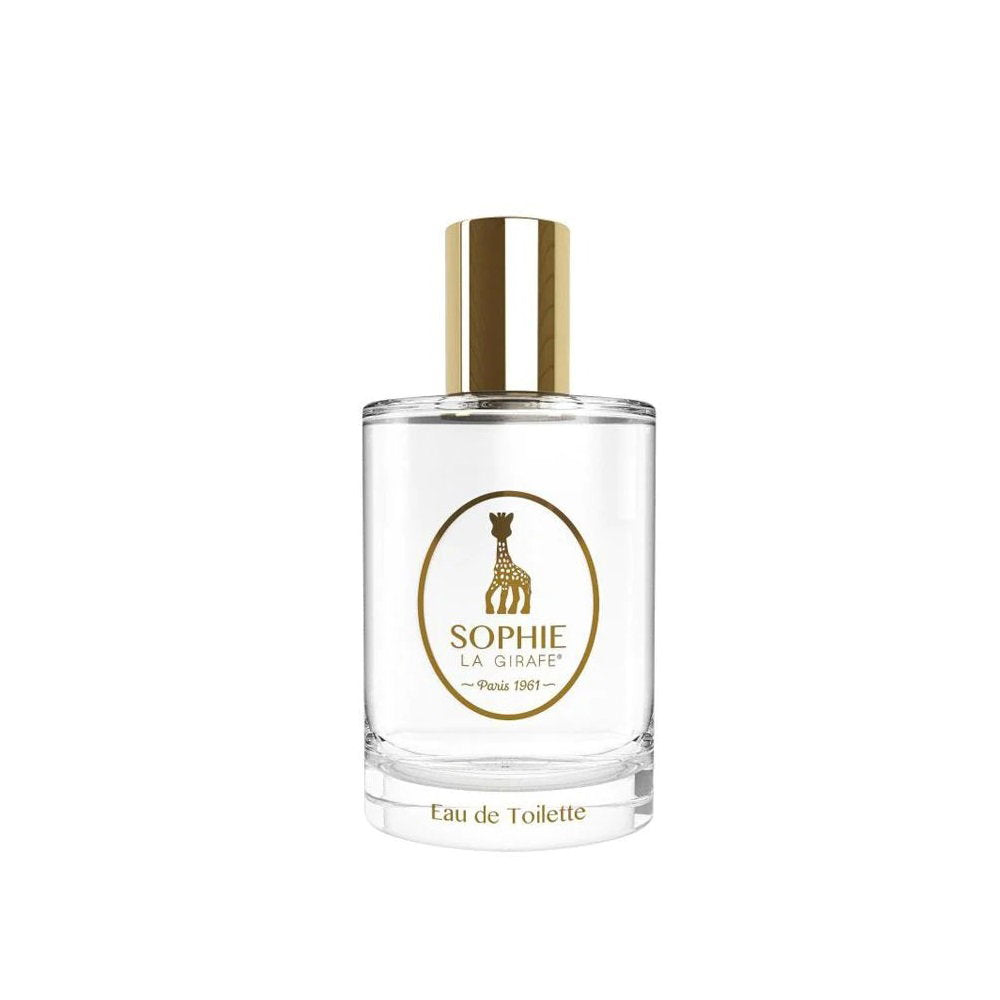 Presentask Sophie la Girafe: Sophie La Girafe, giraff, samlarmjukisdjur, 0+ månader + Paris, Eau De Toilette, för pojkar, 100 ml