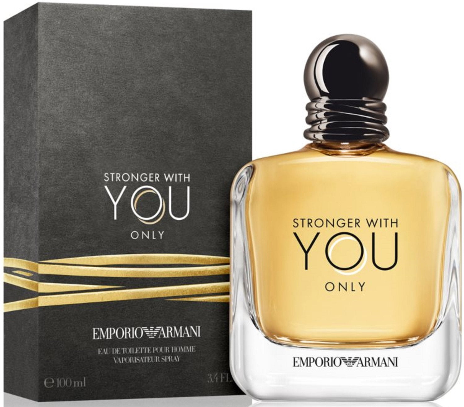 Emporio Armani, Stronger With You Only, Eau de Toilette, För män, 100 ml