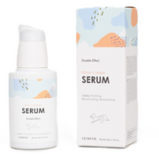 Glamfox, Double Effect, Kollagen, Fastställande och hydrering, Dagligen, Serum, För ansiktet, 50 ml