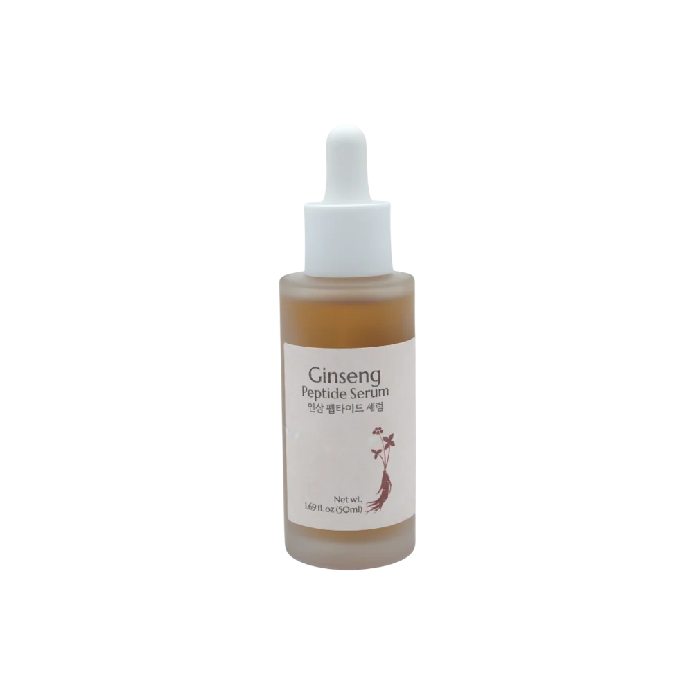 Glamfox, Ginseng, Peptid, Anti-aging, Dagligen, Serum, För ansiktet, 50 ml