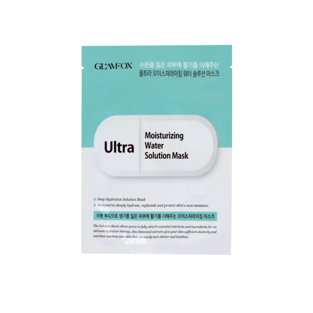 Glamfox, Ultra, Fuktgivande, Ansiktsmask, För ansiktet, 25 g