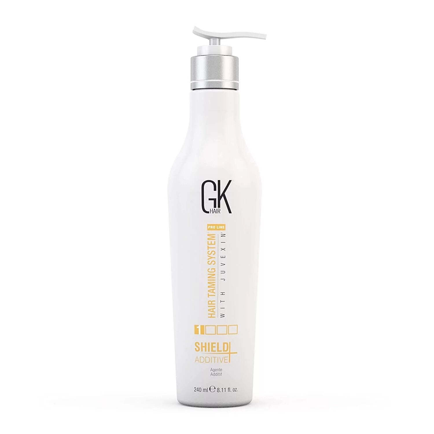 Global Keratin, Shield Additive, Schampo & balsam 2-i-1, Reparation & Förstärkning, 240 ml
