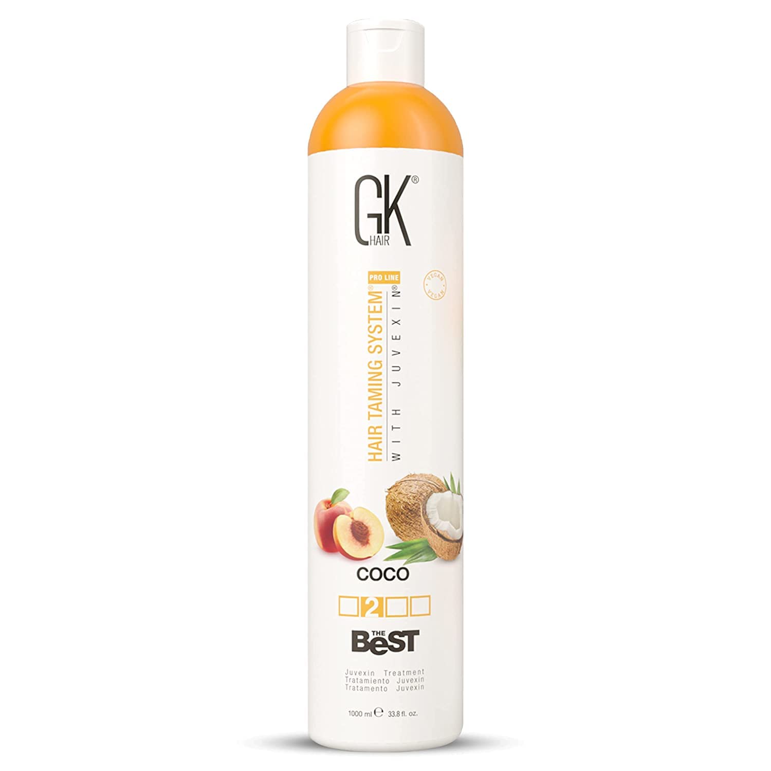 Global Keratin, The Best Coco, Hårkräm behandling, För utjämning, 1000 ml