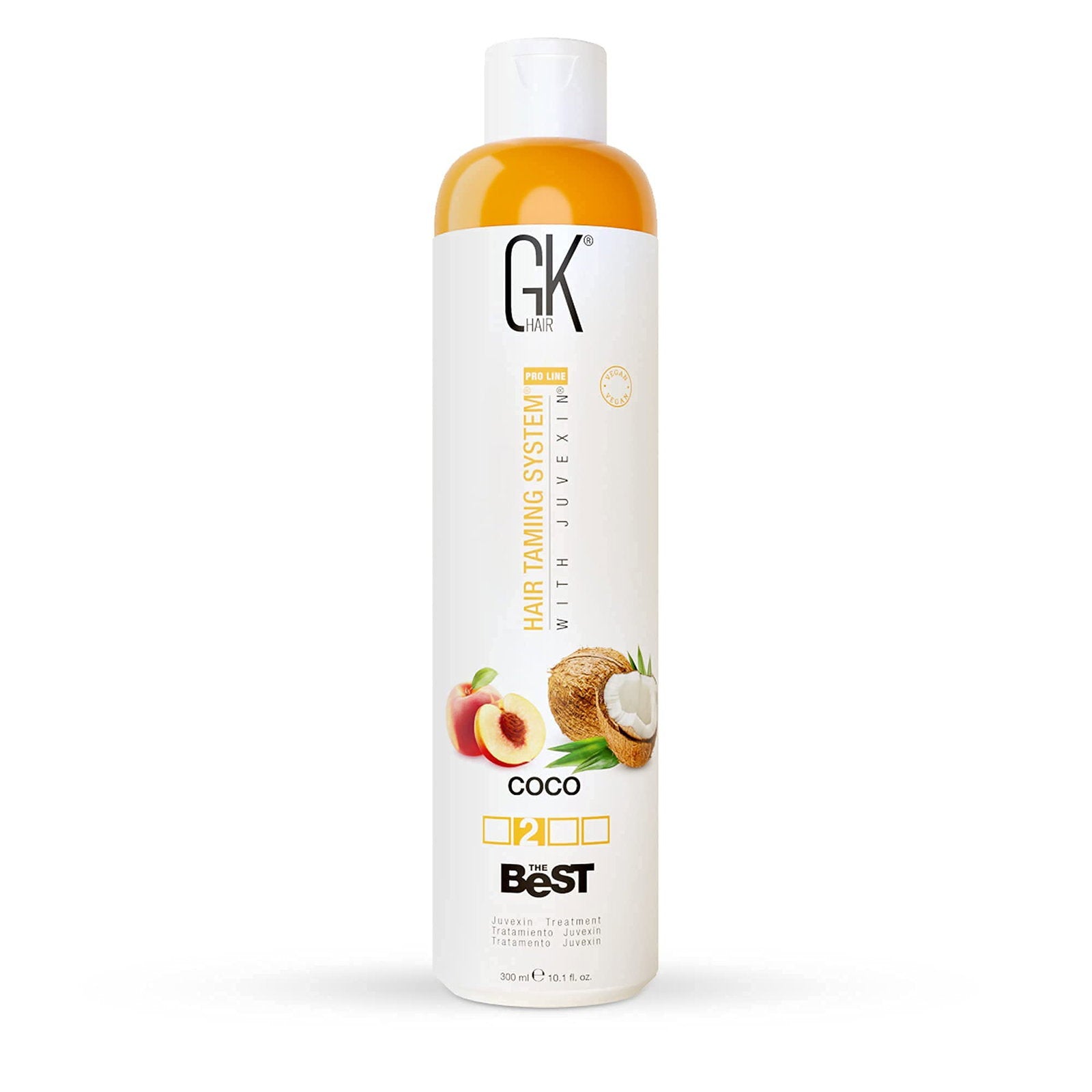 Global Keratin, The Best Coco, Hårkräm behandling, För utjämning, 300 ml