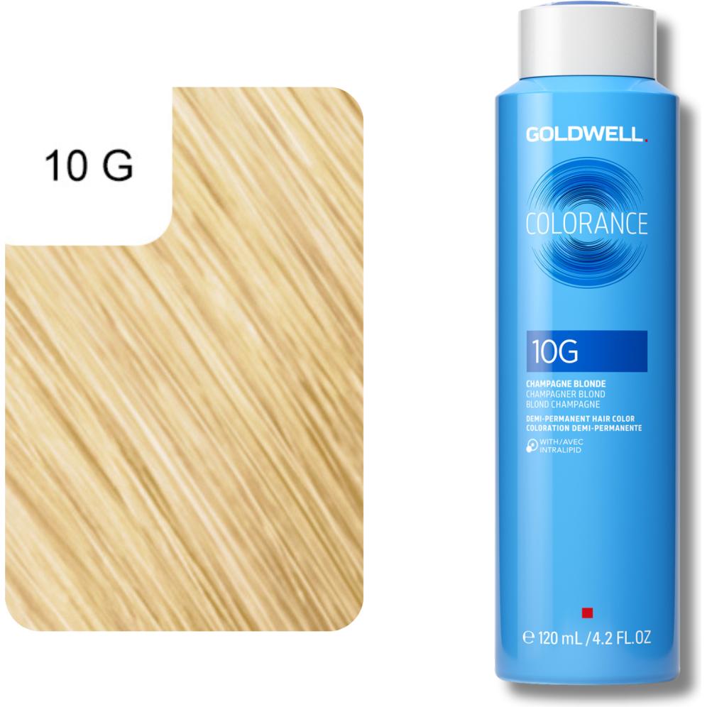 Goldwell, Colorance Acid, Semi-permanent hårfärg, 10G Champagne Blonde, 120 ml