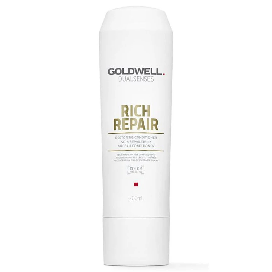 Goldwell, Dualsenses Rich Repair, Hårbalsam, För regeneration, 200 ml