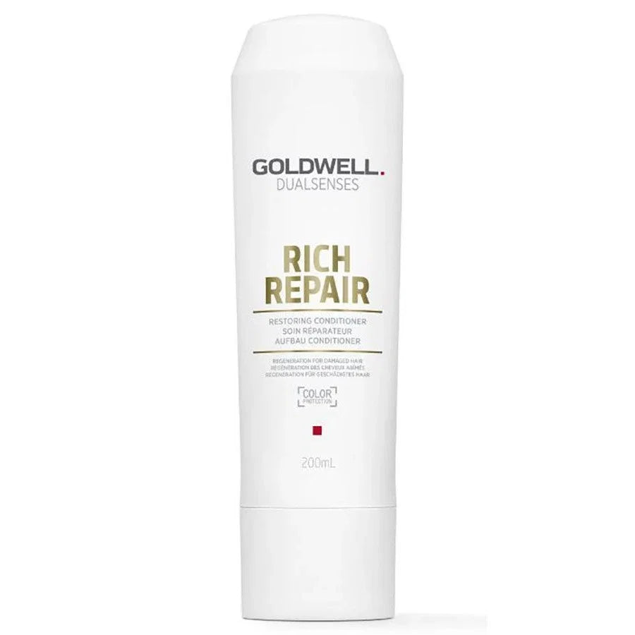 Goldwell, Dualsenses Rich Repair, Hårbalsam, För regeneration, 200 ml
