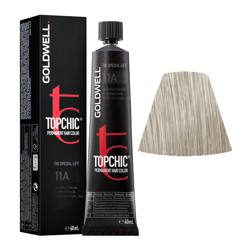 Goldwell, TopChic, Permanent hårfärg, 11A Special Ash Blonde, 60 ml