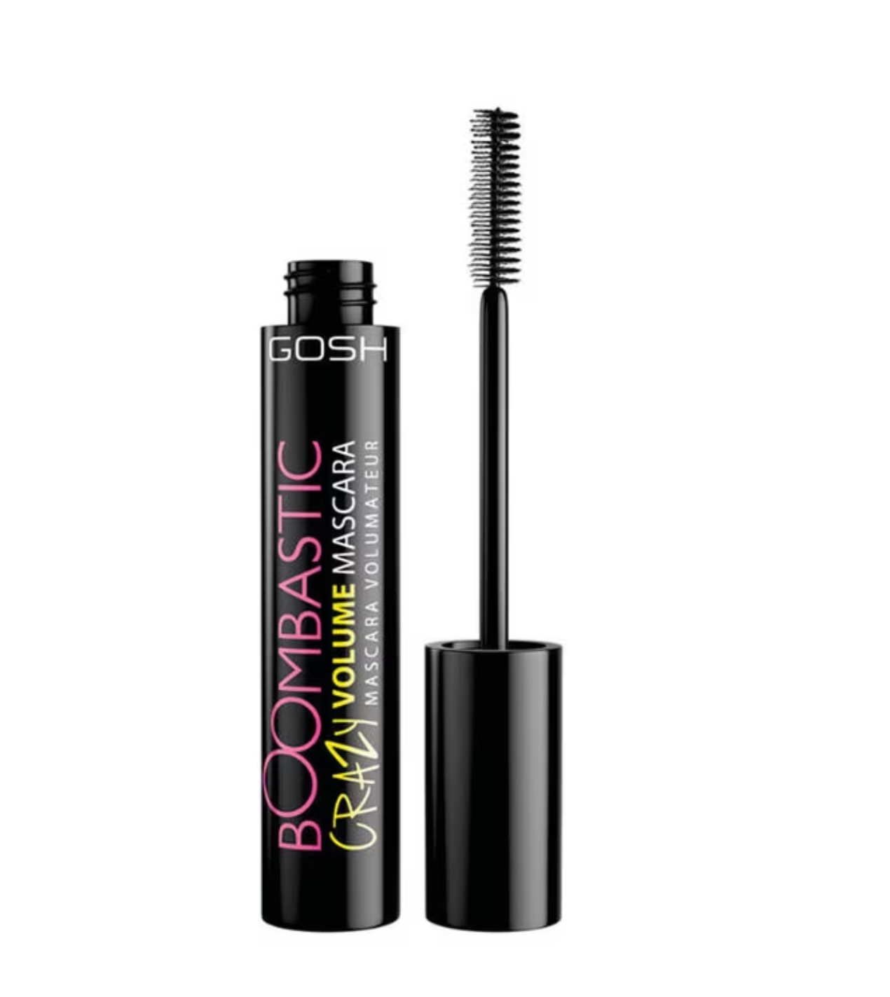 Gosh, Boombastic Crazy, Volymgivande, Mascara, 001, Extremt svart, 13 ml
