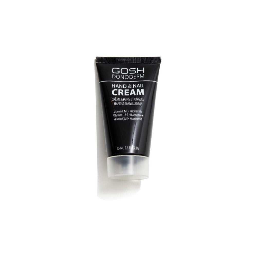 Gosh, Donoderm, Vitamin C och E, Återfuktande, Hand- och nagelkräm, 75 ml