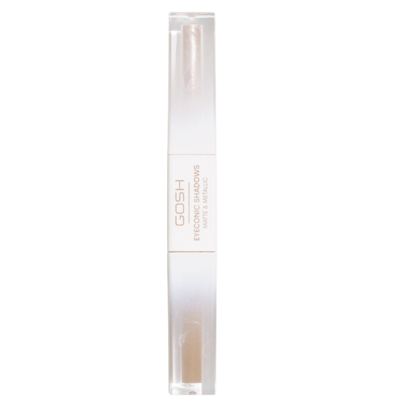 Gosh, Eyeconic Shadows Matte & Metallic, Krämig matt finish, Flytande ögonskugga, 002, Fräck, 2 ml