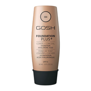 Gosh, Foundation Plus+, Flytande foundation & concealer 2-i-1, 004, Naturlig, SPF 15, 30 ml