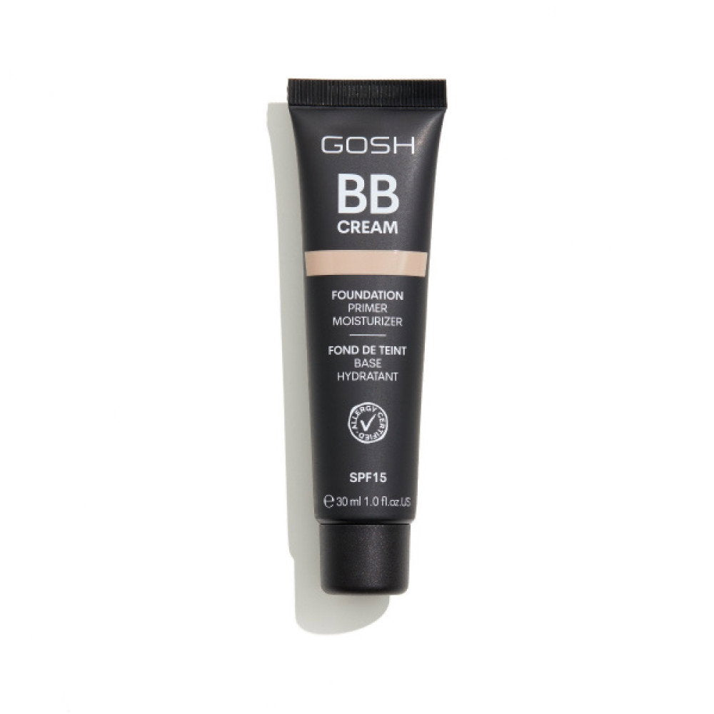 Gosh, Gosh, BB-kräm, 02, Beige, SPF 15, 30 ml