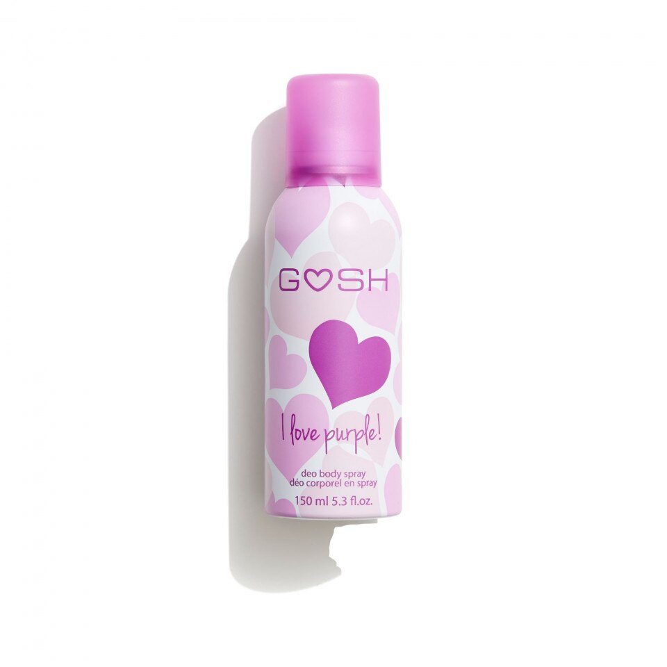 Gosh, I Love Purple, Deodorantspray, För kvinnor, 150 ml