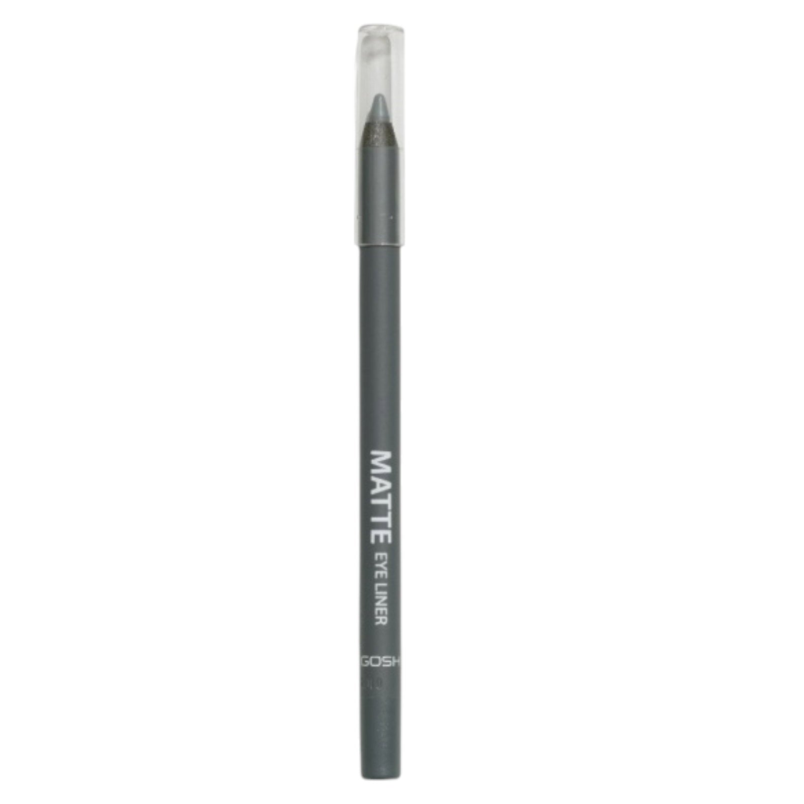 Gosh, Matte Eye Liner, Krämig penna, Kohl eyeliner, Klassisk grå, 1.2 g
