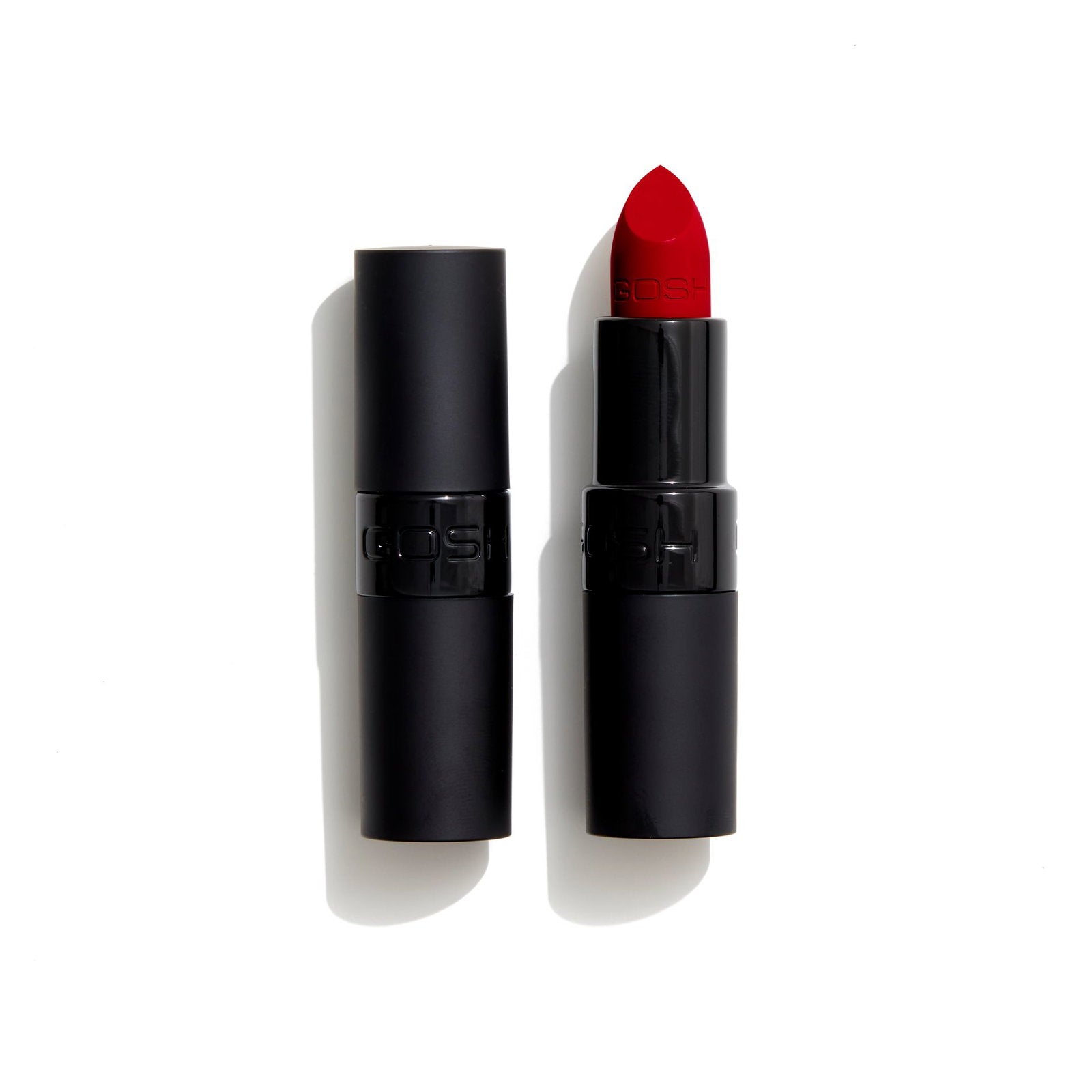 Gosh, Velvet Touch, Creamy Lipstick, 005, Matte Classic Red, 4 g
