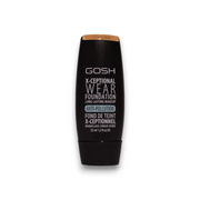 Gosh, X-Ceptional Wear, Vitamin E, Långvarig, Krämfoundation, 16, Gyllene, 30 ml