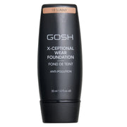 Gosh, X-Ceptional Wear, Vitamin E, Långvarig, Krämfoundation, 18, Soligt, 30 ml