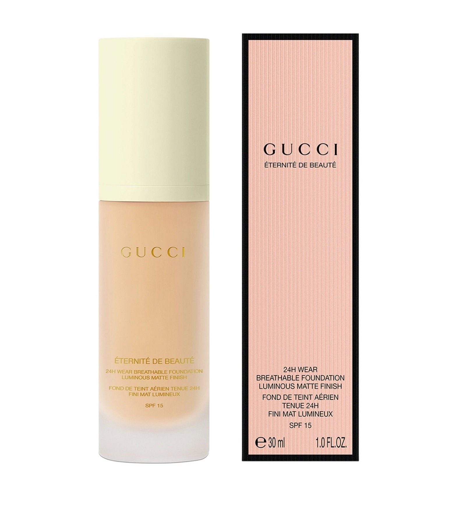 Gucci, Eternite De Beaute, Matt, Flytande foundation, 170W, SPF 15, 30 ml