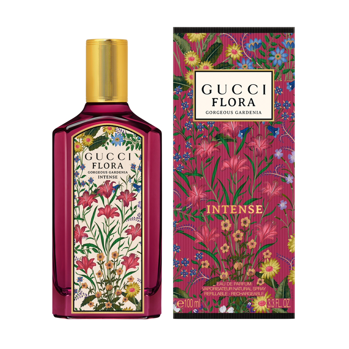 Gucci, Flora Gorgeous Gardenia Intense, Parfymvatten, För kvinnor, 100 ml