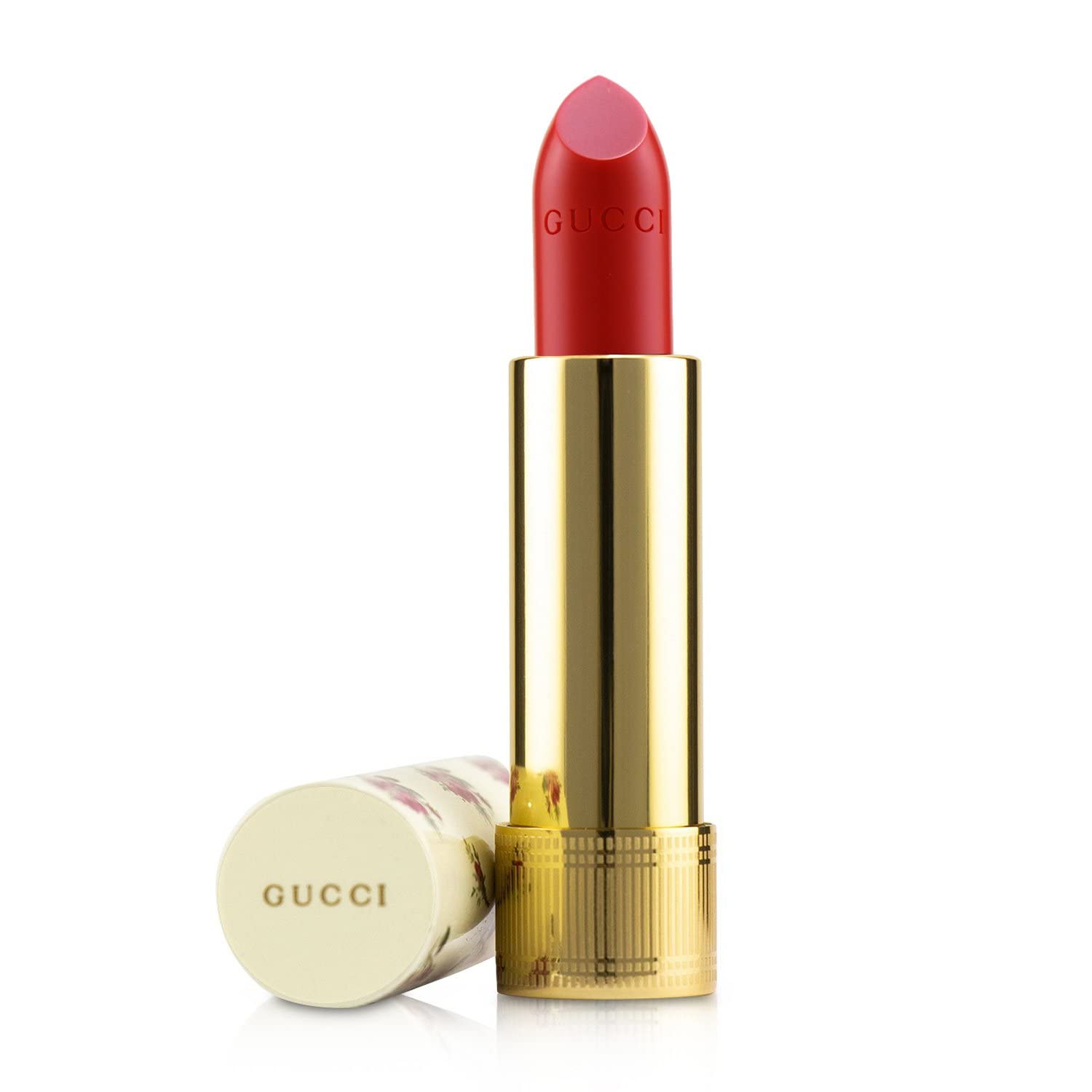 Gucci, Rouge A Levres Voile, Långvarig, Krämigt läppstift, 302, Agatha Orange, 3.5 g
