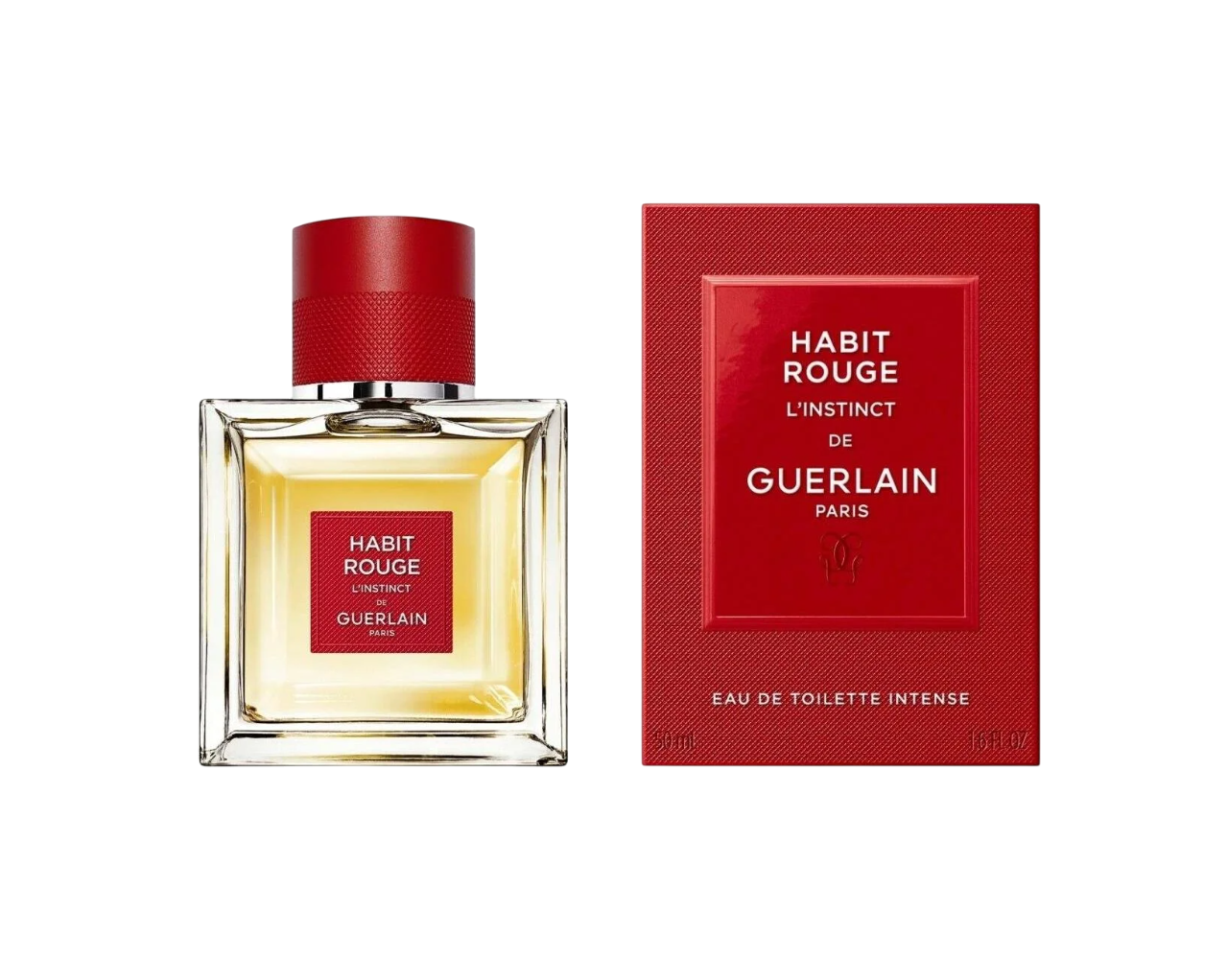 Guerlain, Habit Rouge L'Instinct, Eau de Toilette, För män, 50 ml