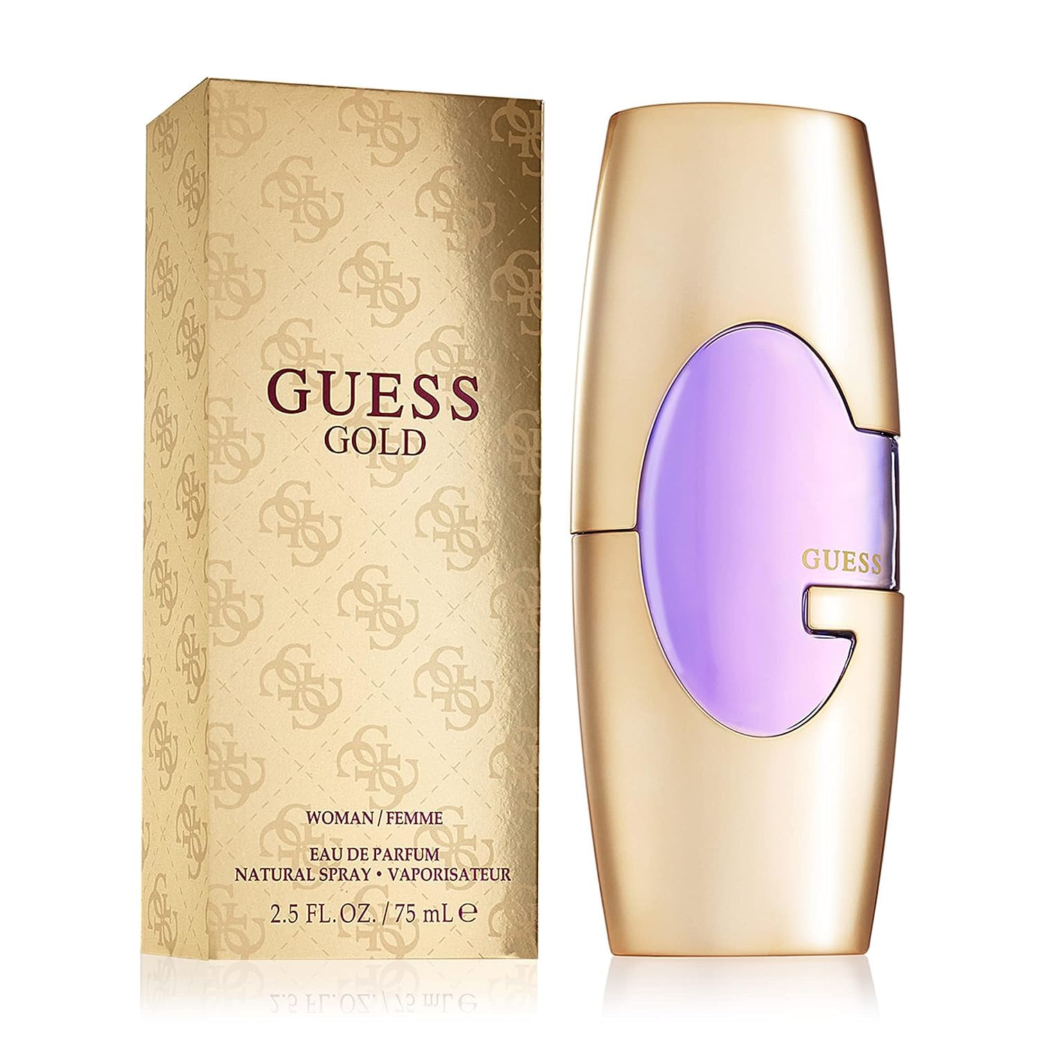 Guess, Gold, Parfymvatten, För kvinnor, 75 ml