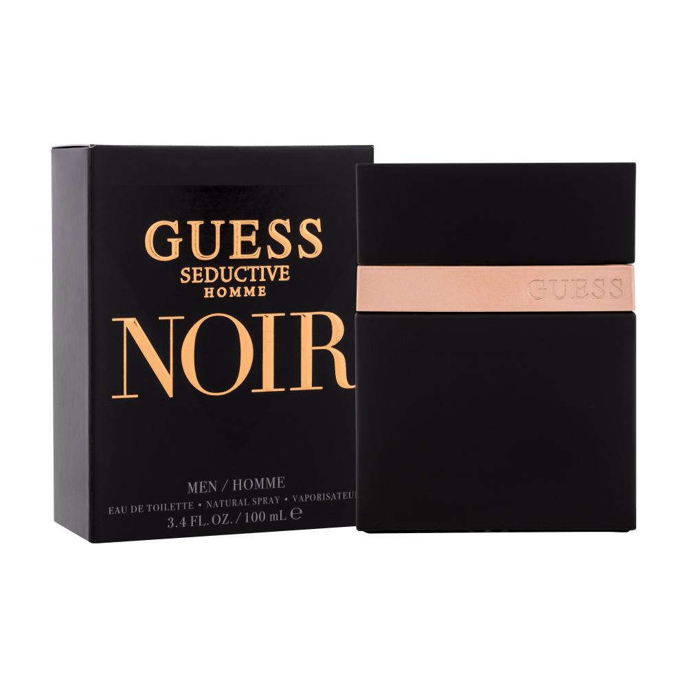 Guess, Seductive Homme Noir, Eau de Toilette, För män, 100 ml