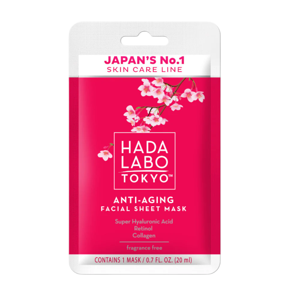 Hada Labo Tokyo, Hada Labo, Hyaluronsyra och kollagen, Anti-aging, Ansiktsmask, Ansikte, Dag, 20 ml
