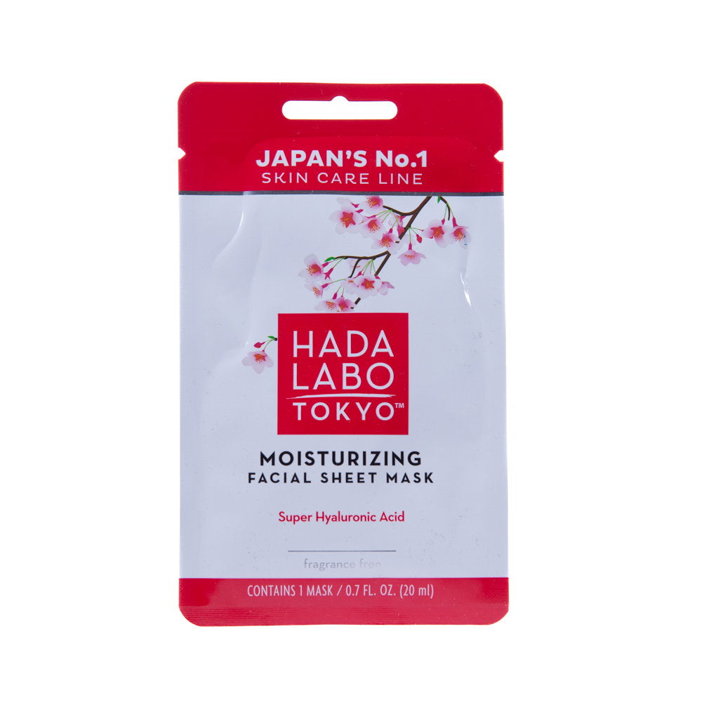 Hada Labo Tokyo, Hada Labo, Hyaluronsyra, Återfuktande, Ansiktsmask, Ansikte, 20 ml