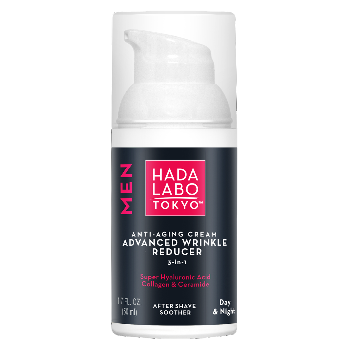 Hada Labo Tokyo, Men, Kollagen, Anti-aging, Dag, Grädde, Ansikte, 50 ml