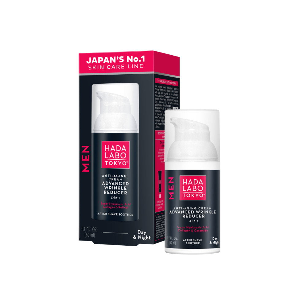 Hada Labo Tokyo, Men, Kollagen, Anti-aging, Dag, Grädde, Ansikte, 50 ml