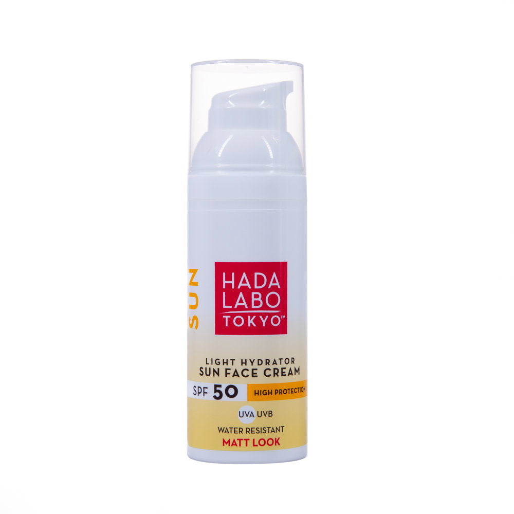 Hada Labo Tokyo, Sun, Hyaluronsyra, Återfuktande, Solkräm, För ansiktet, SPF 50, 50 ml