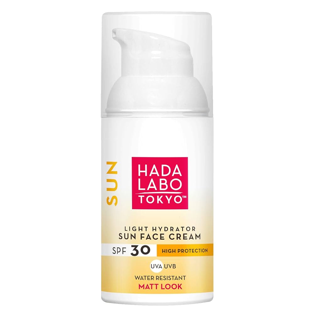 Hada Labo Tokyo, Sun, Hyaluronsyra, Återfuktande, Solkräm, För ansiktet, SPF 30, 50 ml