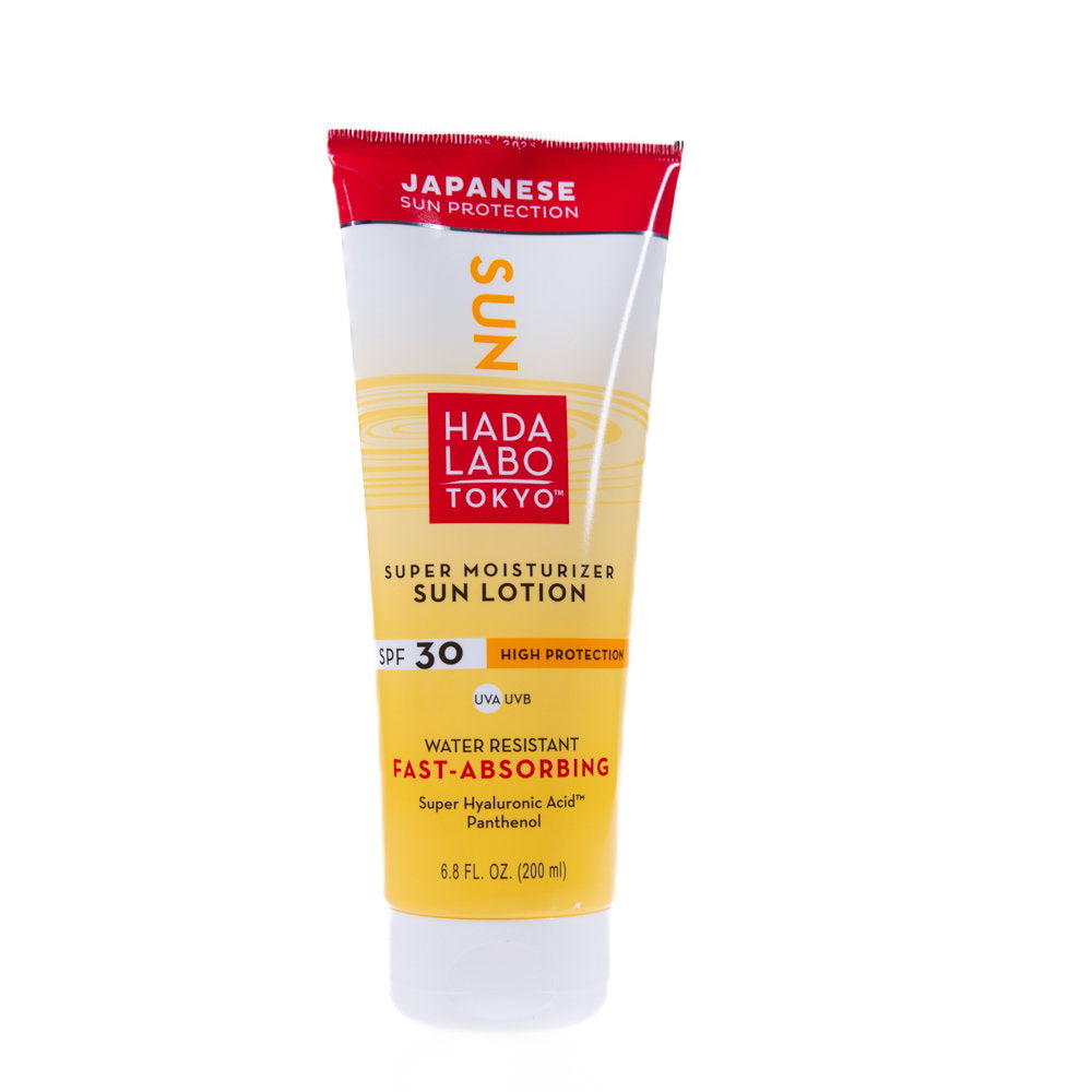 Hada Labo Tokyo, Sun, Hyaluronsyra, Fuktighetskräm, Solkräm, 30, 200 ml