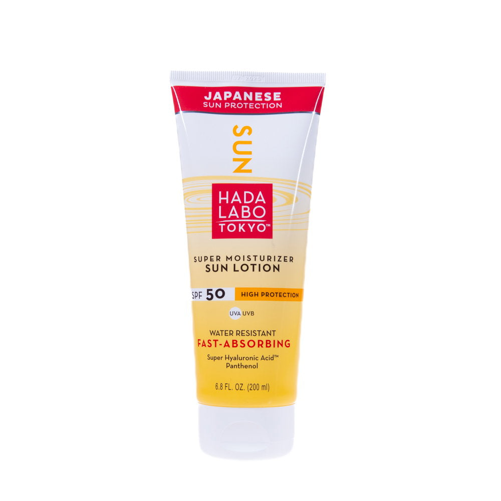 Hada Labo Tokyo, Sun, Hyaluronsyra, Fuktighetskräm, Solkräm, 50, 200 ml