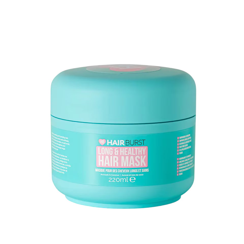 Hairburst, Long & Healthy, Hårbehandlingskräm mask, Hydrating & Nourishing, Veckovis, 220 ml