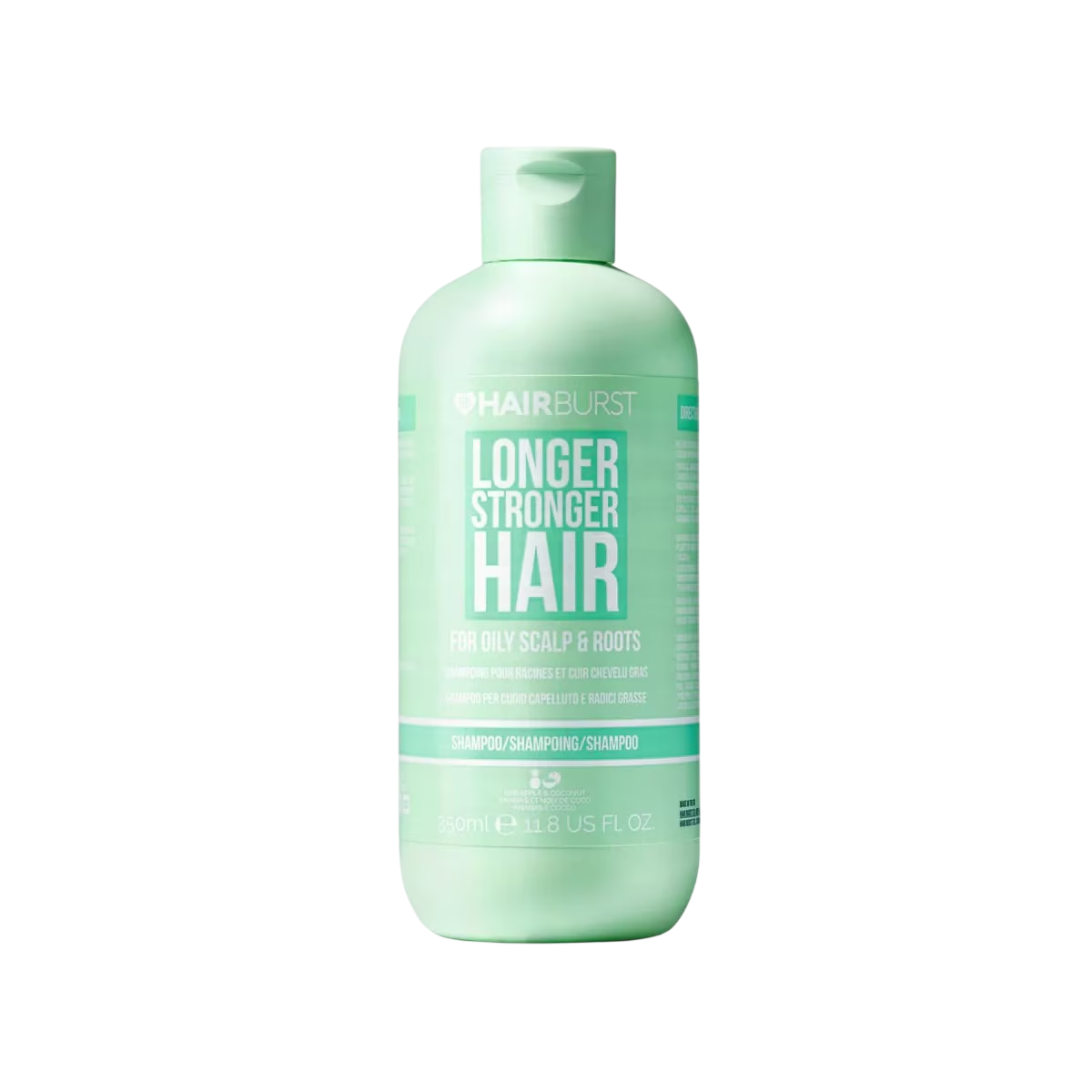 Hairburst, Longer Stonger, Hårschampo, Cleansing & Purifying, 350 ml