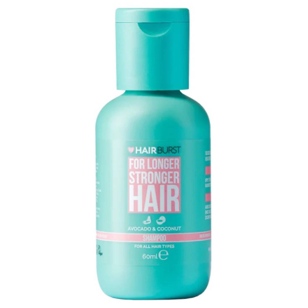 Hairburst, Longer Stonger, Hårschampo, Strengthening & Hair Growth, 60 ml