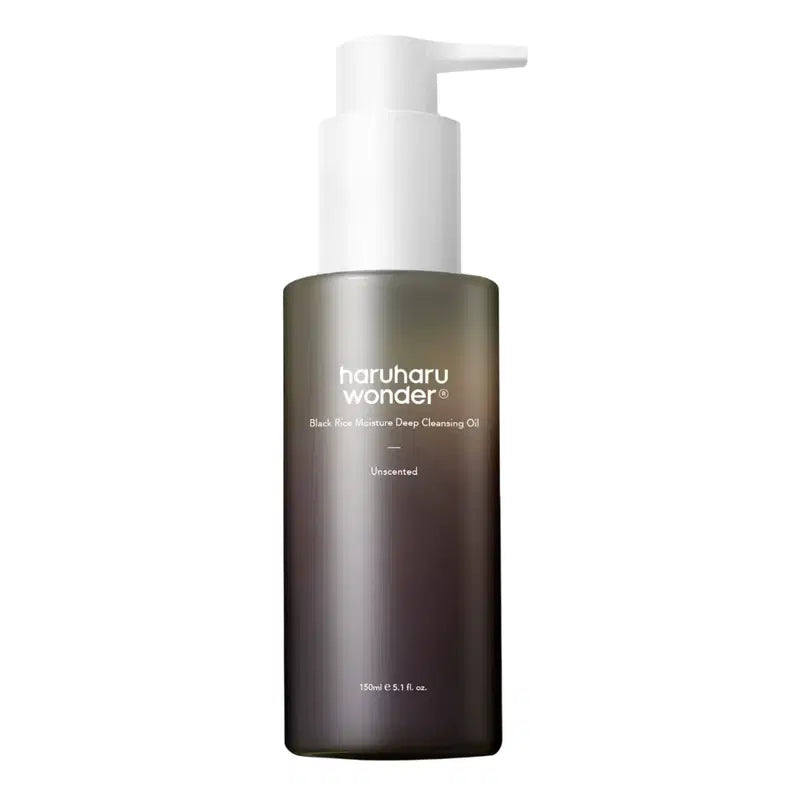 Haruharu Wonder, Black Rice, Djuprengöring, Rengöringsolja, För ansiktet, 150 ml