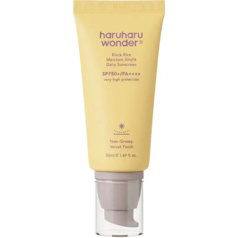 Haruharu Wonder, Black Rice, Skydd, Solkräm, För ansiktet, SPF50+, 50 ml