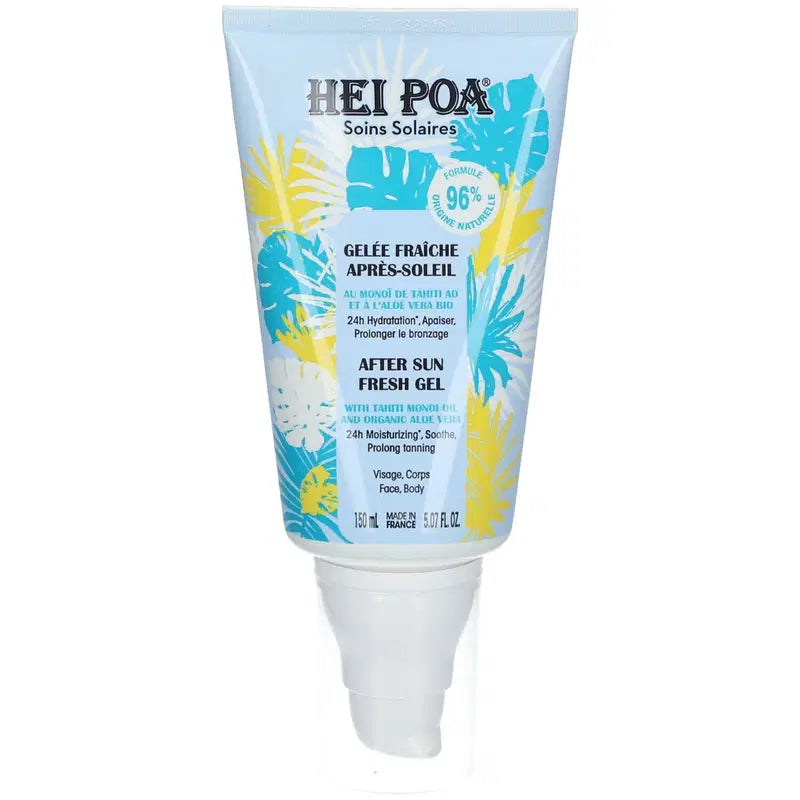 Hei Poa, After Sun, 24-timmars återfuktning, After-sun gel, 150 ml