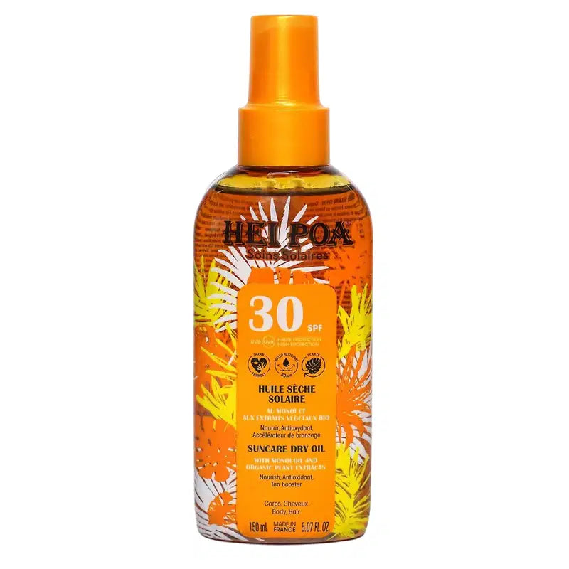 Hei Poa, Suncare, Sol skydd, Solkrämsspray, SPF 30, 150 ml