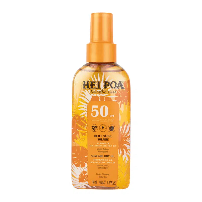 Hei Poa, Suncare, Sol skydd, Solkrämsspray, SPF 50, 150 ml