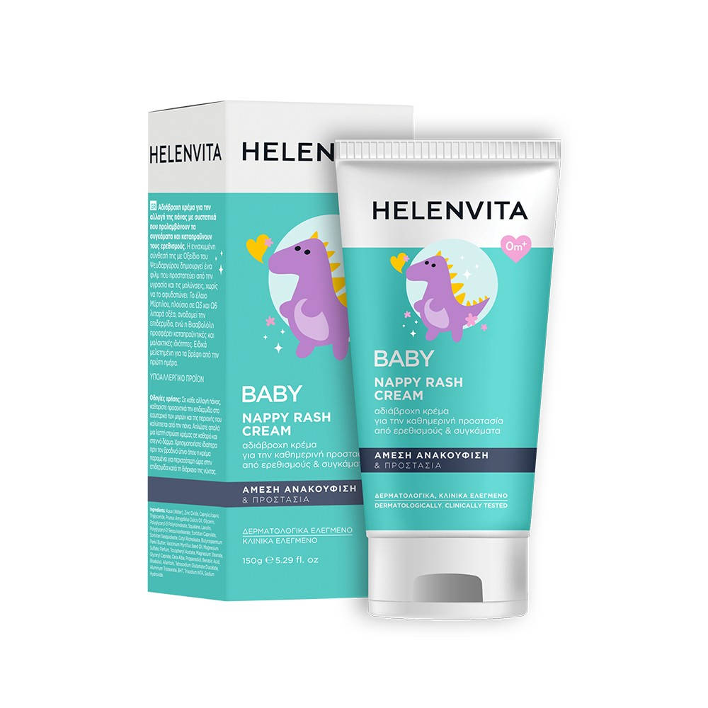 Helenvita, Baby, Mot irritation, Kroppskräm, Blöjområde, 150 ml