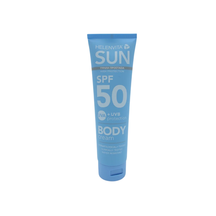 Helenvita, Sun, Återfuktande, UV-skydd, Kroppskräm, Dag, SPF 50, 150 ml